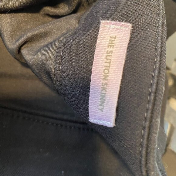 LOFT Woman's Jeans Size 6 Curvy Sutton Skinny Black - Picture 12 of 16